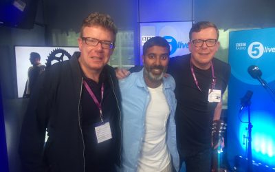 Interview and Performance with BBC Radio 5 Live.