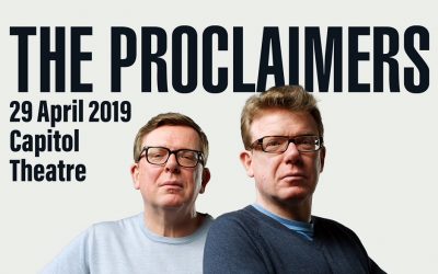 The Proclaimers will perform live in Singapore on 29 April 2019