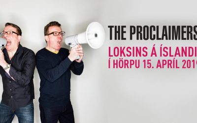 The Proclaimers first ever live concert in Reykjavik