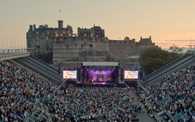 UK 2022 Tour & Sunshine On Leith at Edinburgh Castle