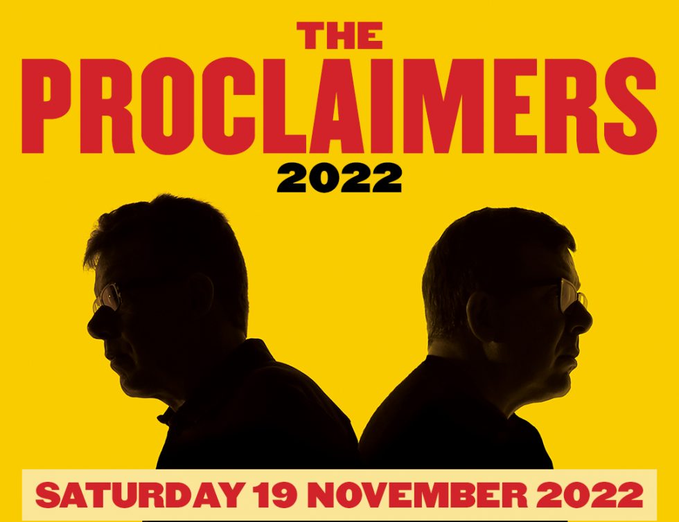 proclaimers tour 2022 dublin