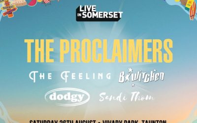 Live in Somerset, Vivary Park, Taunton, Saturday 26th August 2023