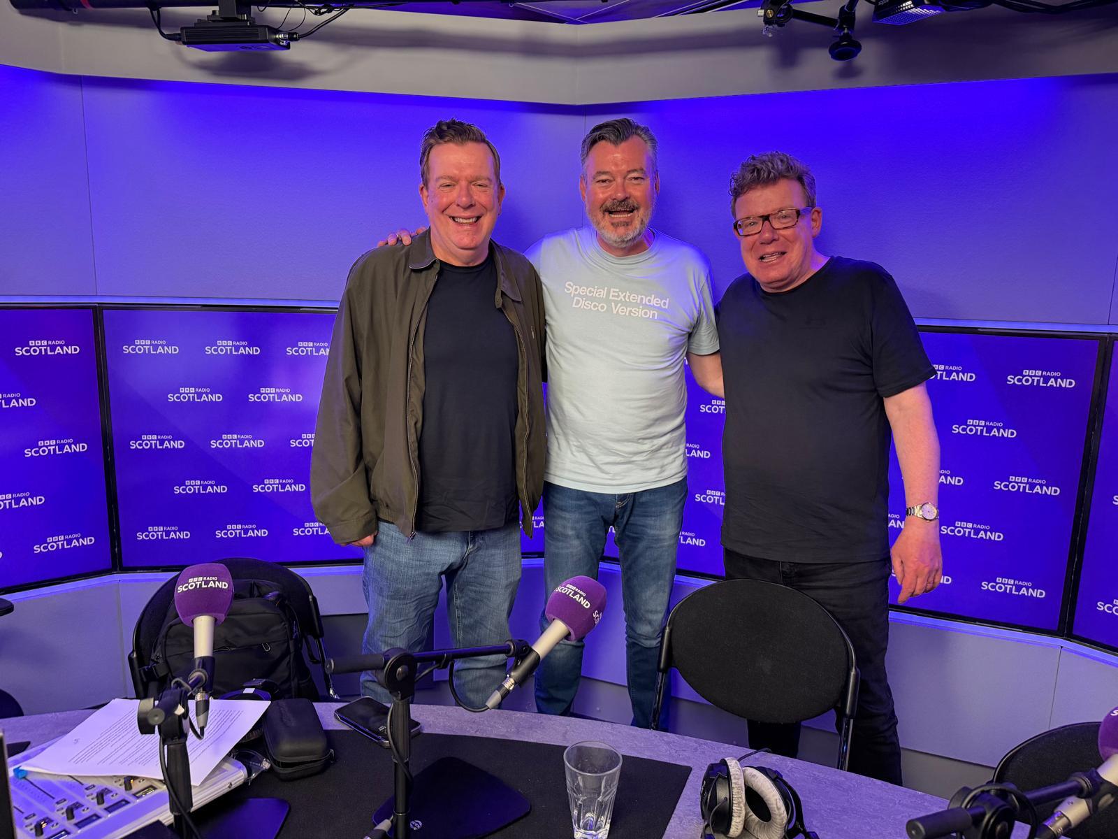BBC Radio Scotland Afternoons with Grant Stott interview 12th August
